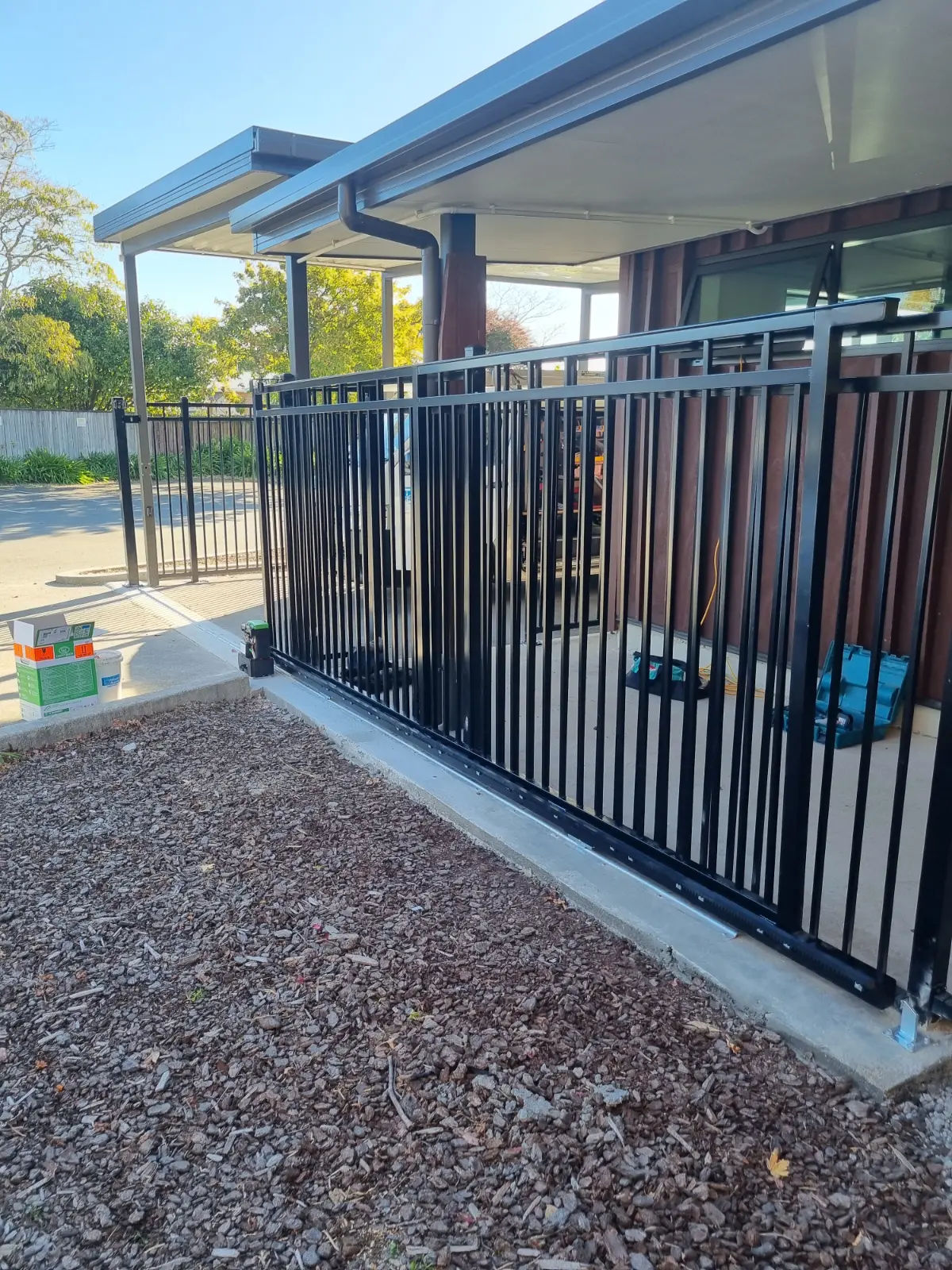 Sliding Pool Gate Installation